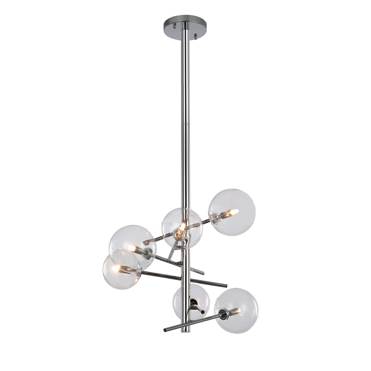 Люстра Delight Collection Globe Mobile MX19009070-6A chrome