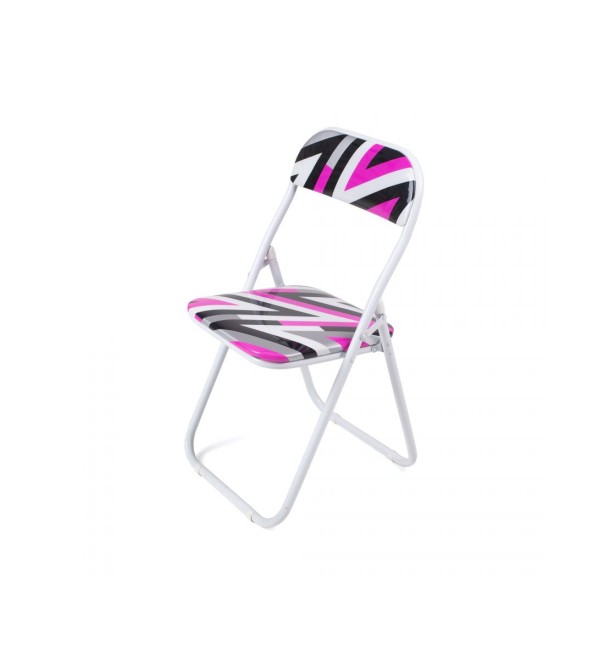 Складной стул Seletti Juventus Pink