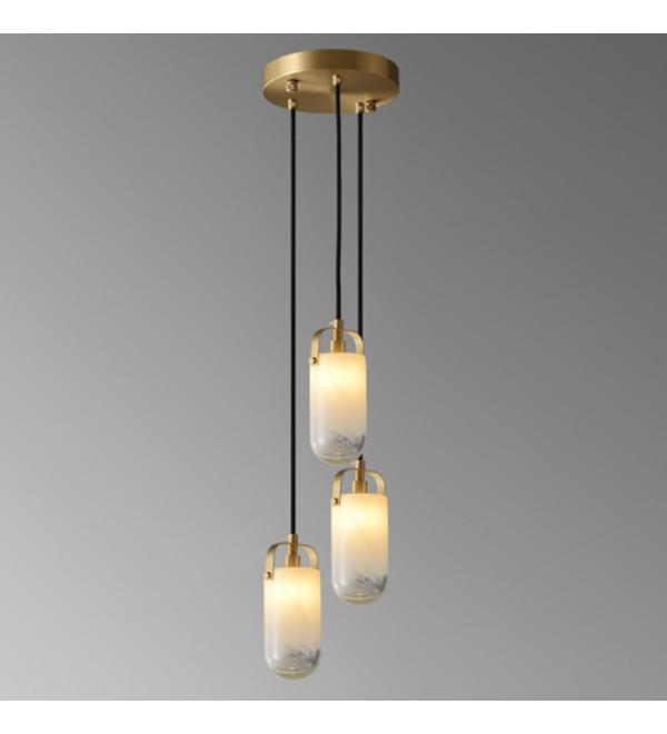 Подвесной светильник Delight Collection Sorno MT9056-3H brass