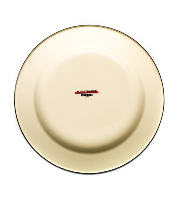 Тарелка Seletti Toiletpaper Enamel Toad