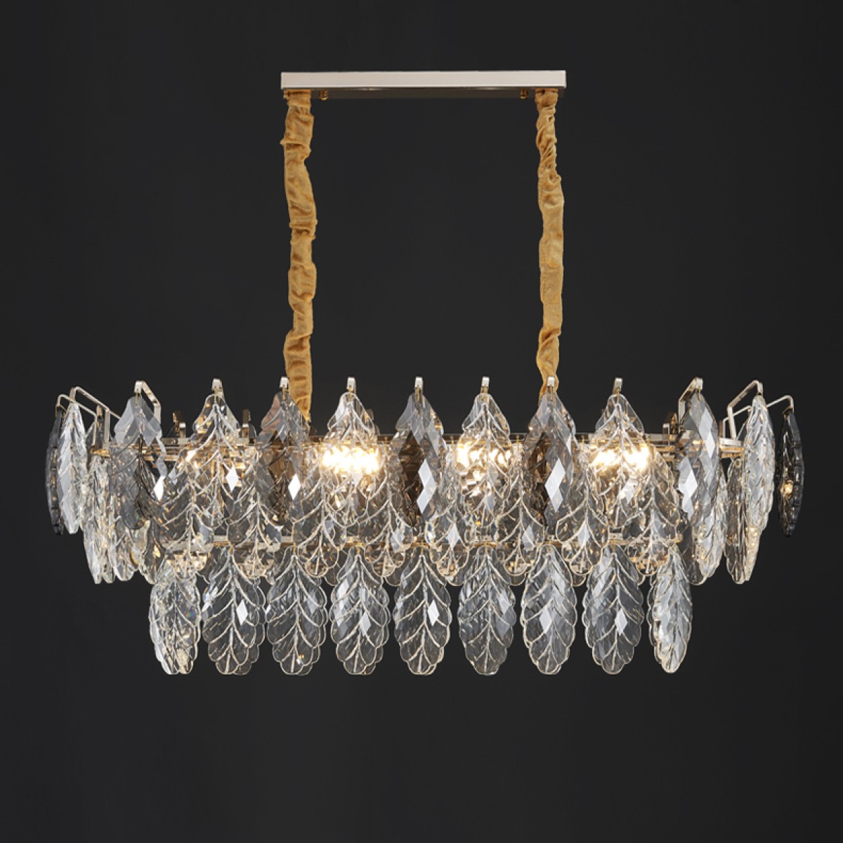 Люстра Delight Collection D8011P/L-800 gold/smoky