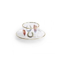 Кофейная пара Seletti Toiletpaper Glass I Love You