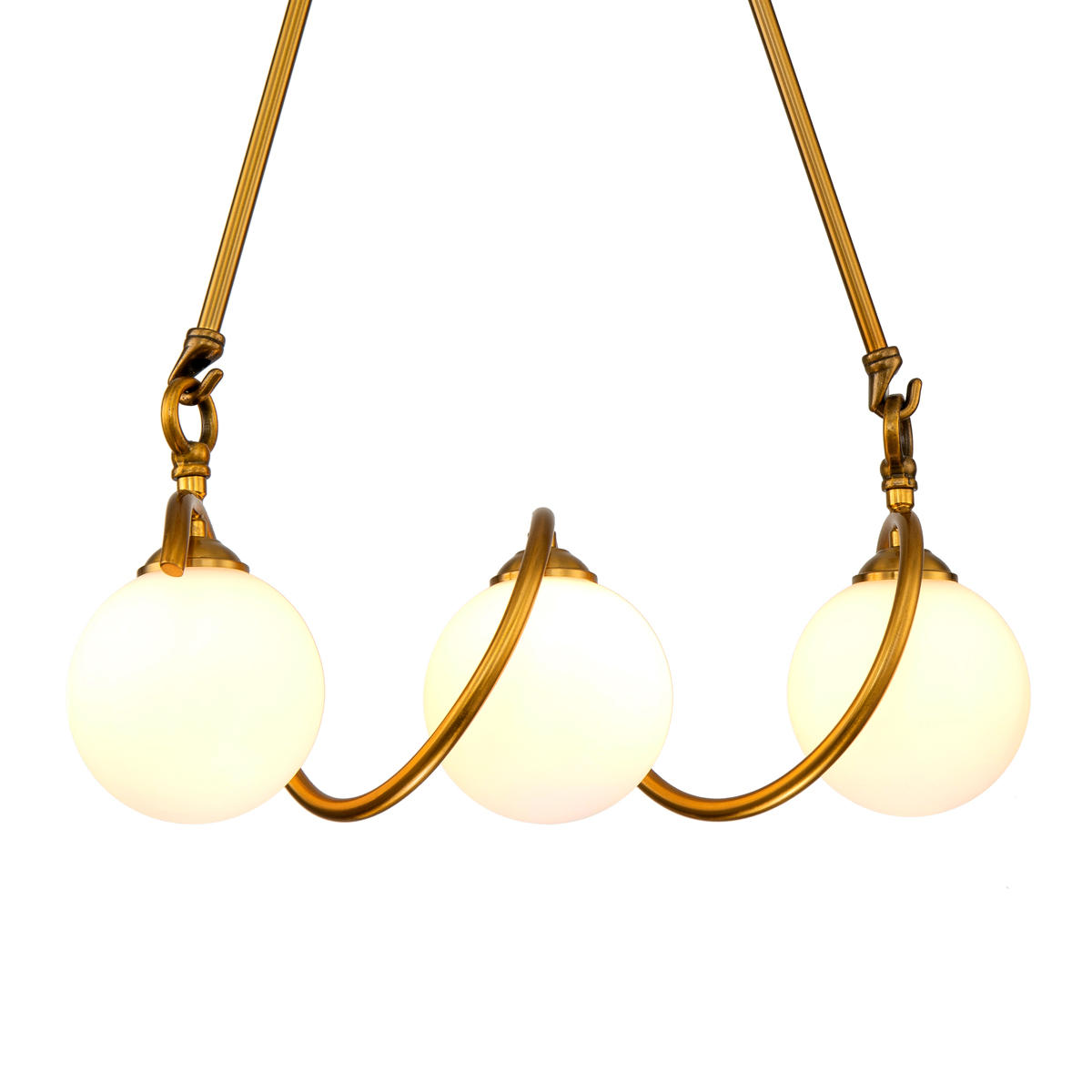 Люстра Delight Collection KG1212P-3 brass