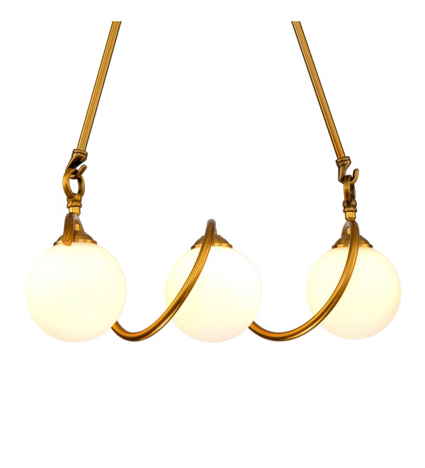 Люстра Delight Collection KG1212P-3 brass