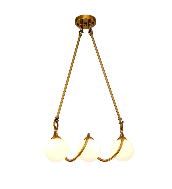 Люстра Delight Collection KG1212P-3 brass