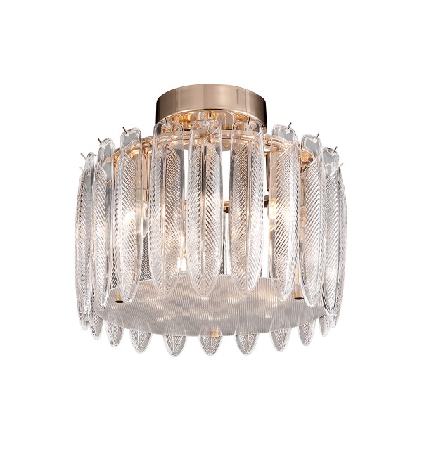 Потолочный светильник Delight Collection Piuma MX22027002-D45 gold