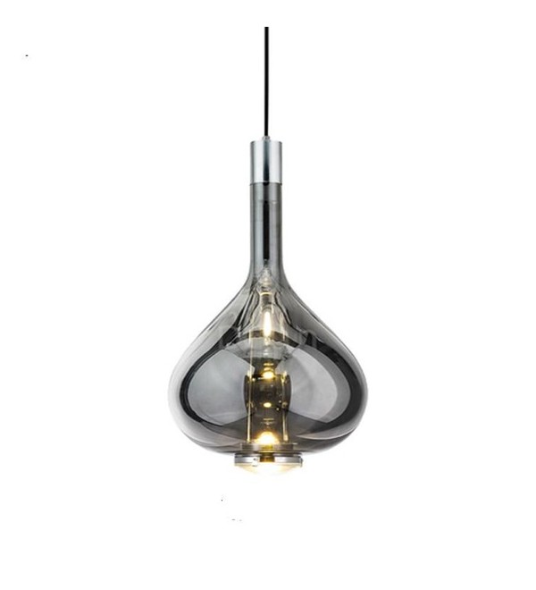 Подвесной светильник Delight Collection 9872P chrome/smoky