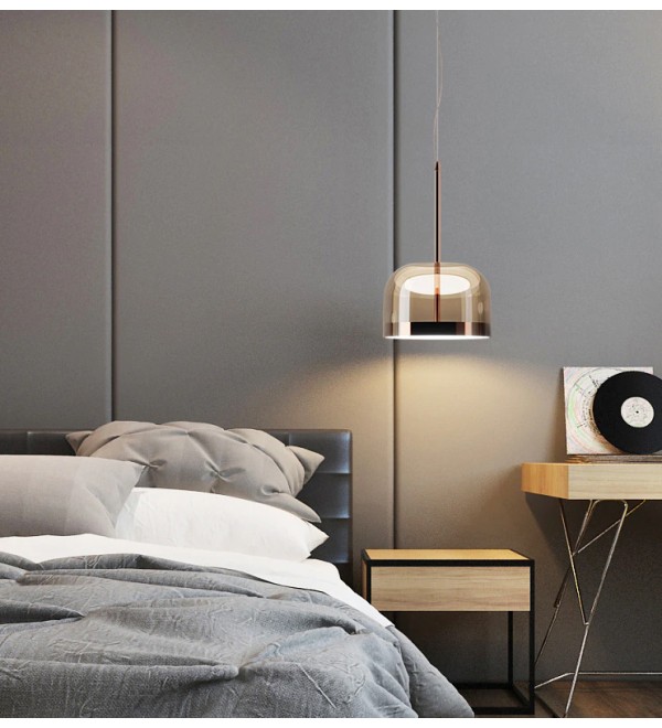 Подвесной светильник Delight Collection Equatore Small amber/copper
