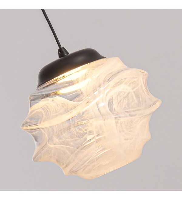 Подвесной светильник Delight Collection MD25030003-1A matt black/clear