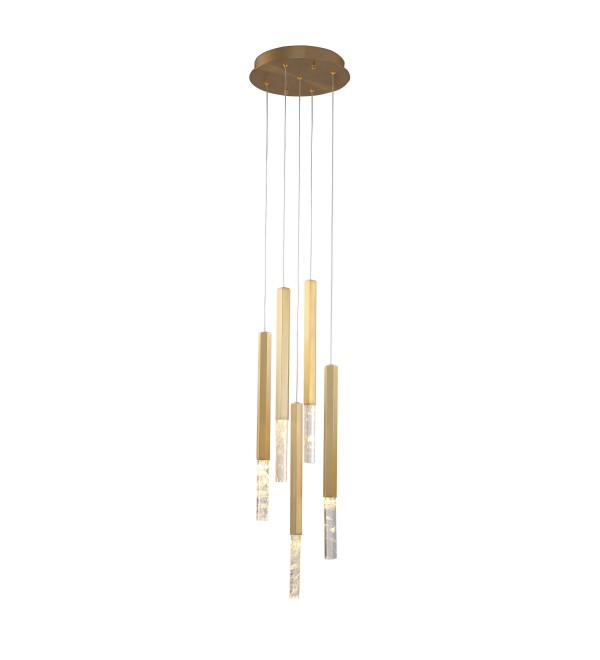 Подвесной светильник Delight Collection Vita 5A brass