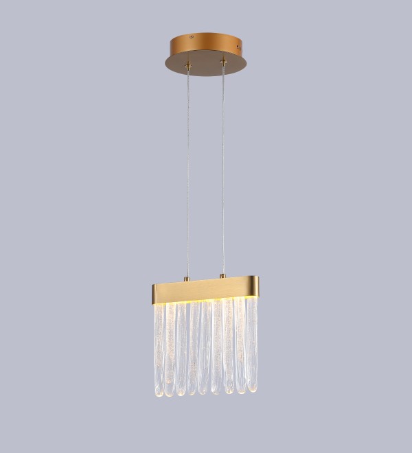 Подвесной светильник Delight Collection P98057-1 antique brass