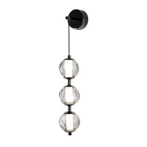 Настенный светильник Delight Collection OD2437 OB2437 pearl black/smoke