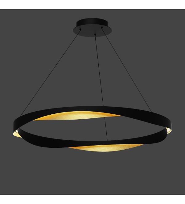 Подвесной светильник Delight Collection MD22001046-1B black/gold