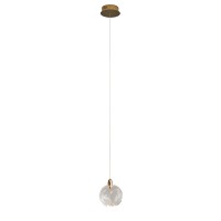 Подвесной светильник Delight Collection OD2440-1 gold/clear