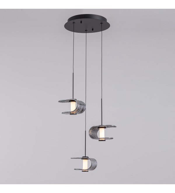 Подвесной светильник Delight Collection MD24020901-3A black/smoky