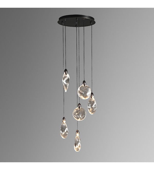 Подвесной светильник Delight Collection Colvin MT9176-6H pearl black