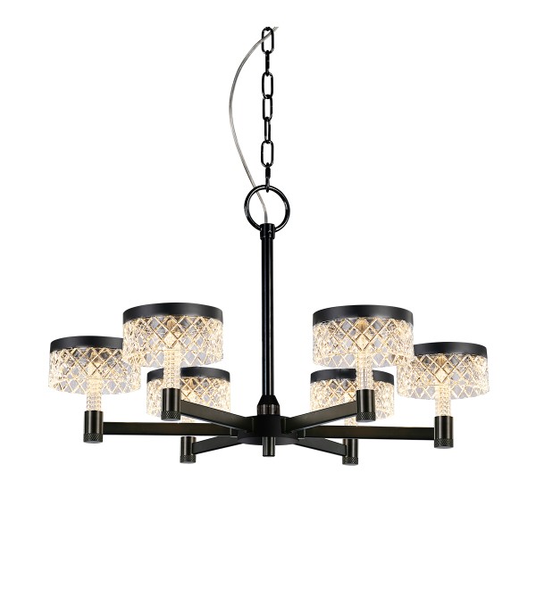 Люстра Delight Collection Diamond cut MD21020075-6A matt black