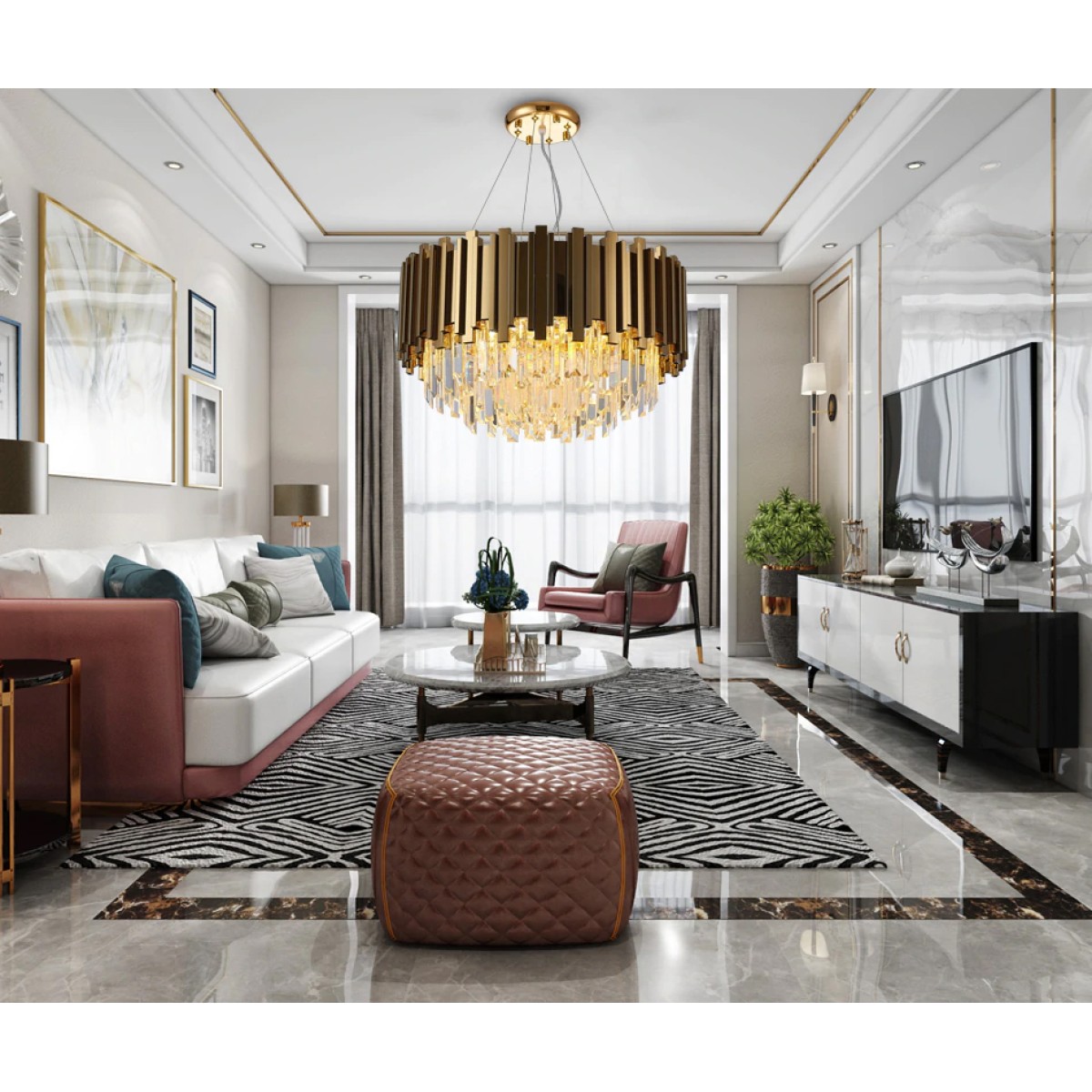 Люстра Delight Collection Barclay L6 gold