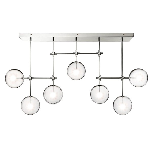 Потолочный светильник Delight Collection Globe Mobile 7A chrome