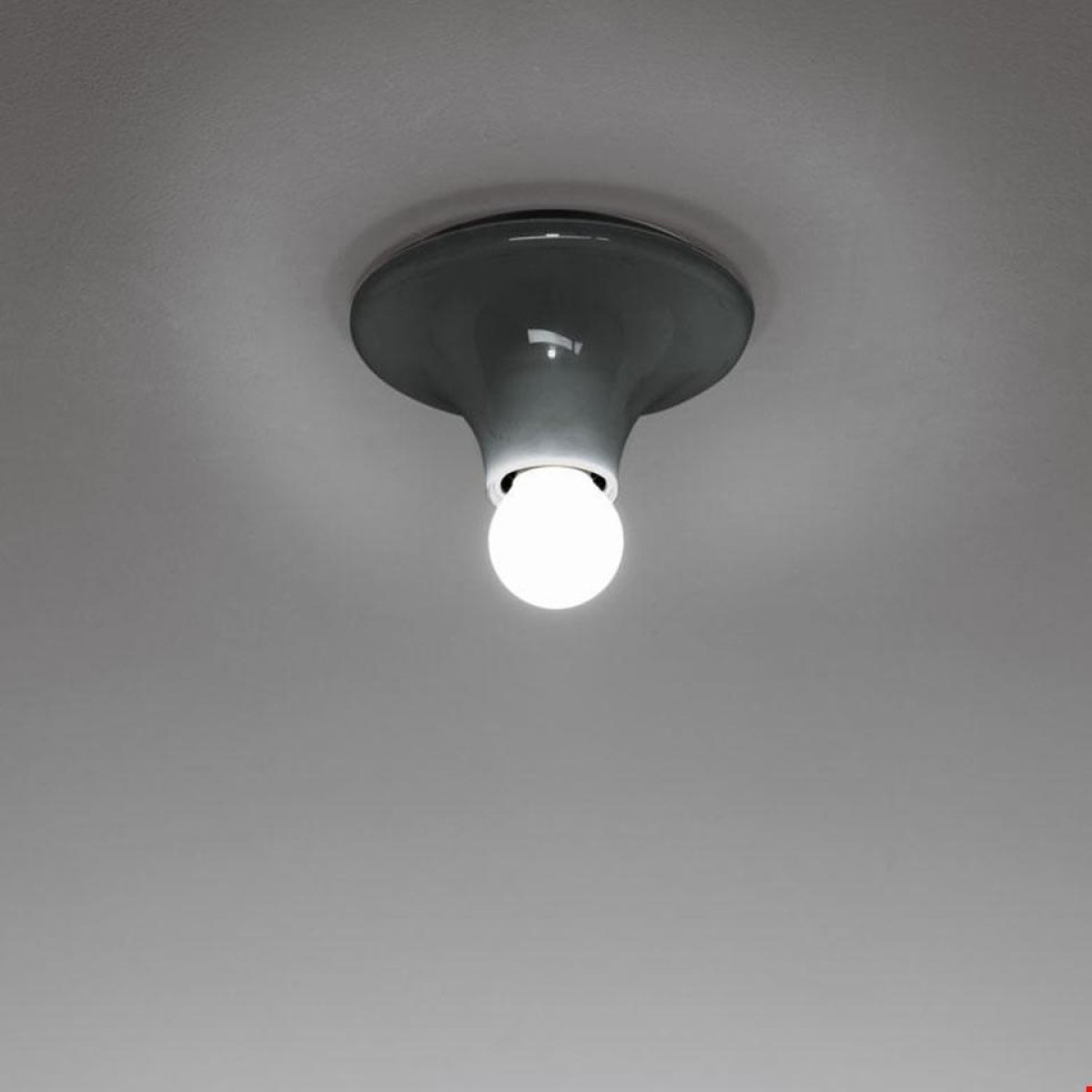 Настенный/Потолочный светильник Artemide Teti Anthracite grey