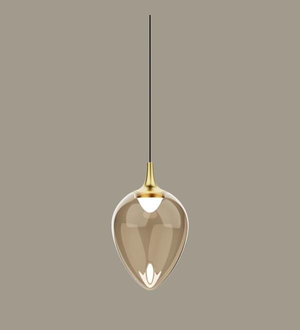 Подвесной светильник Delight Collection MD24001012-1A brass/champagne