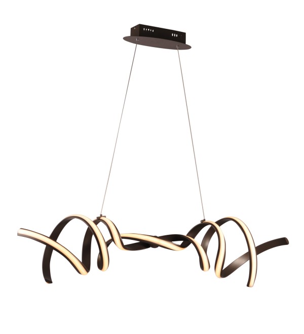 Подвесной светильник Delight Collection Fluire 2C bronze