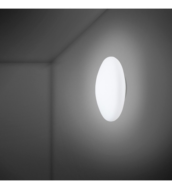 Настенный/Потолочный светильник Fabbian Lumi White d30