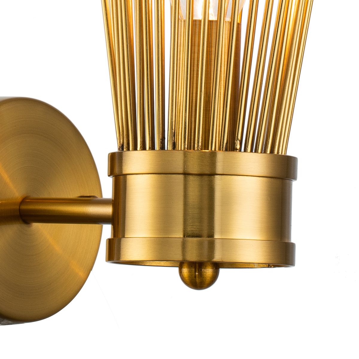Настенный светильник Delight Collection Romeo 1 brass