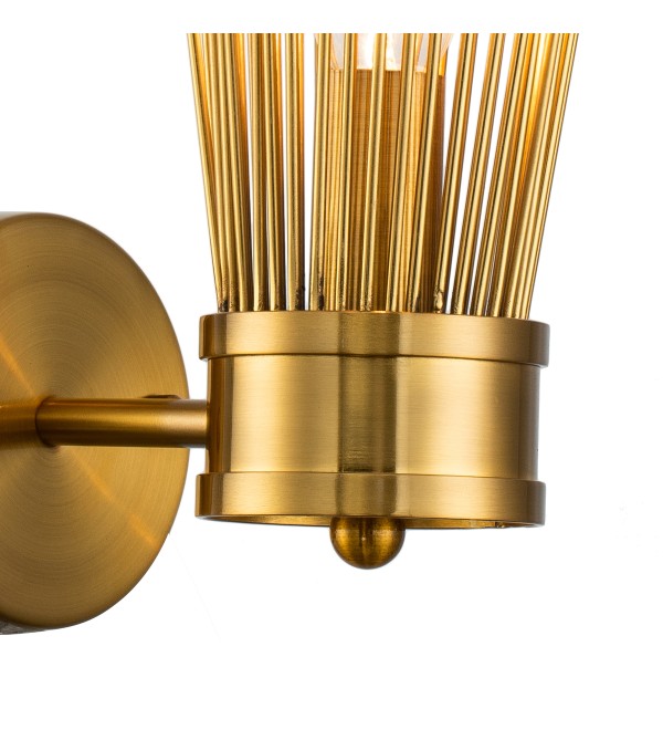 Настенный светильник Delight Collection Romeo 1 brass