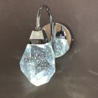 Настенный светильник Delight Collection Crystal rock chrome