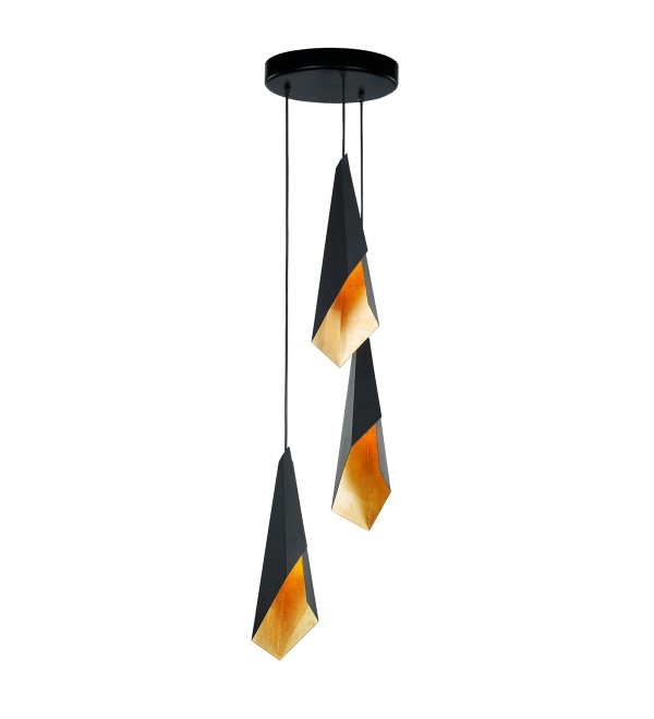 Подвесной светильник Delight Collection MD2063-3A black/gold