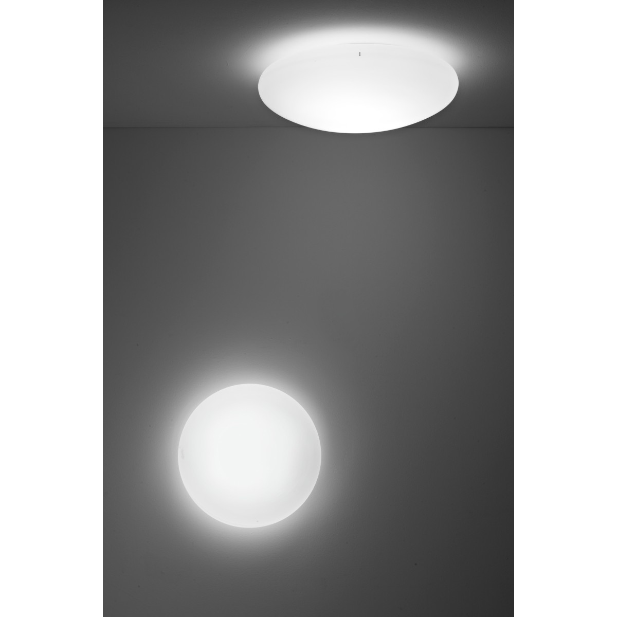Настенный/Потолочный светильник Fabbian Lumi White d30