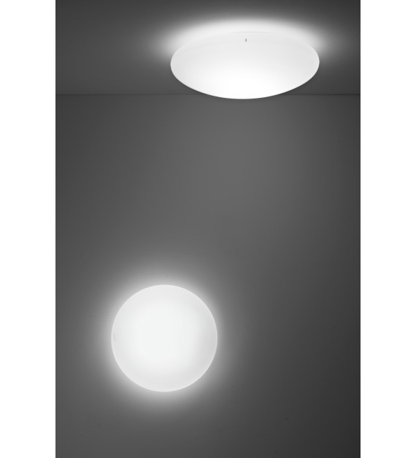 Настенный/Потолочный светильник Fabbian Lumi White d30