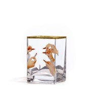 Ваза Seletti Toiletpaper Glass Vase Lipsticks Small