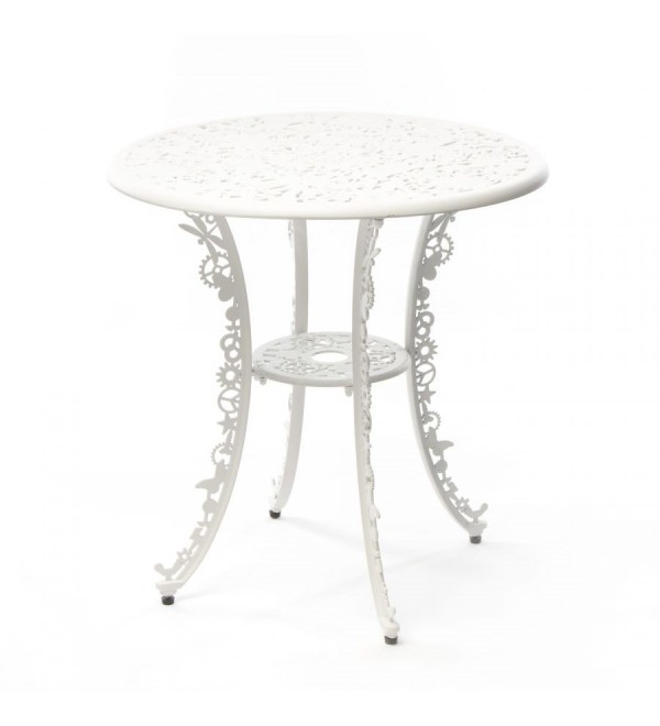 Обеденный стол Seletti Industry Collection Aluminium White