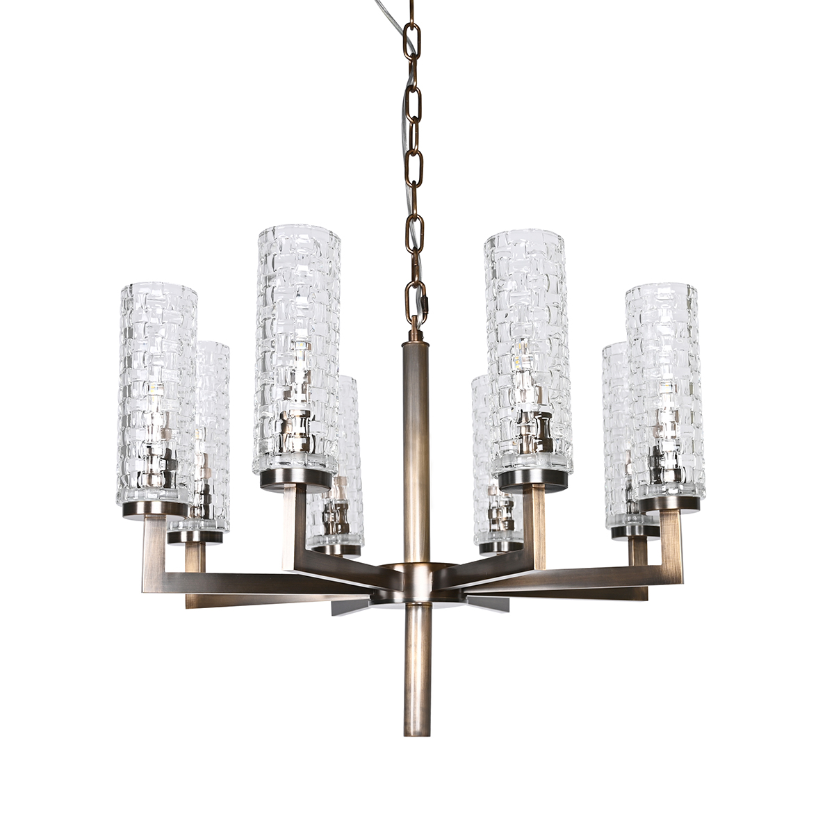 Люстра Delight Collection BRWL7055 DLCH01 vintage brass