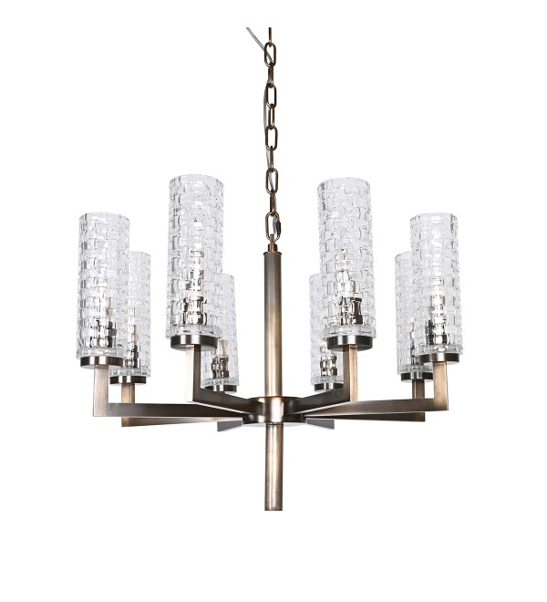 Люстра Delight Collection BRWL7055 DLCH01 vintage brass