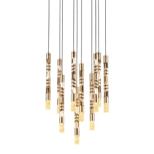 Подвесной светильник Delight Collection OM2365-F10 gold