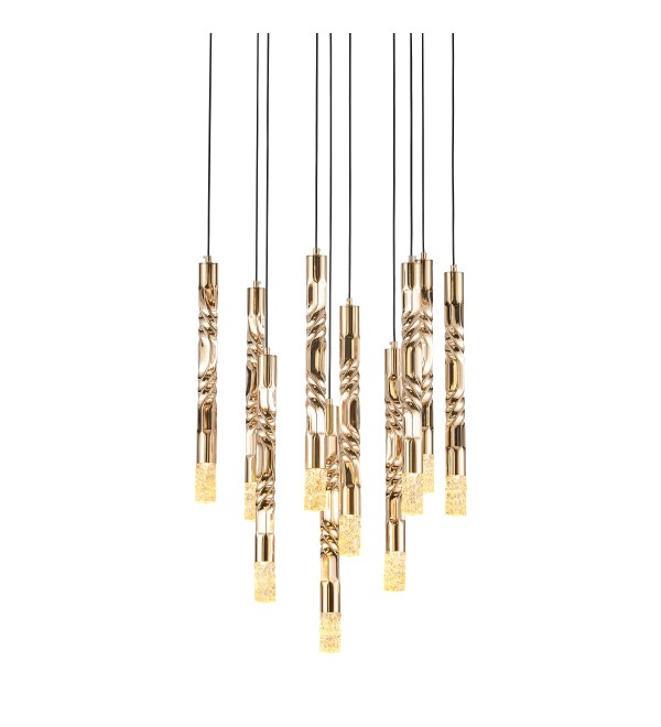 Подвесной светильник Delight Collection OM2365-F10 gold