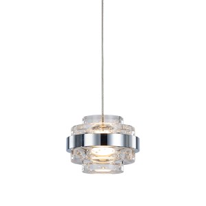 Подвесной светильник Delight Collection Indiana MD22030002-1A chrome/clear