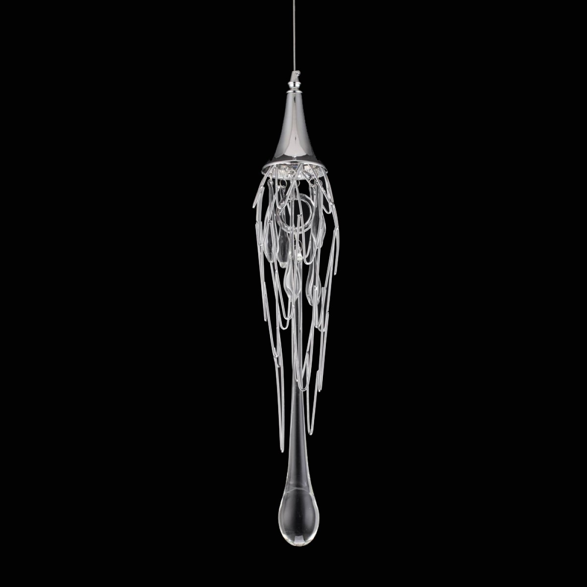 Подвесной светильник Delight Collection Goddess Tears 1 chrome