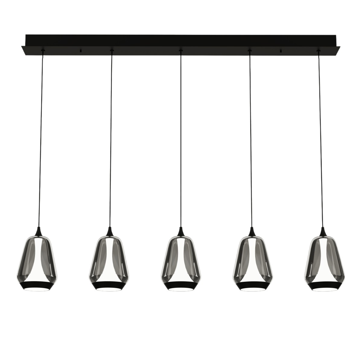 Подвесной светильник Delight Collection MD24001011-5B black/smoky