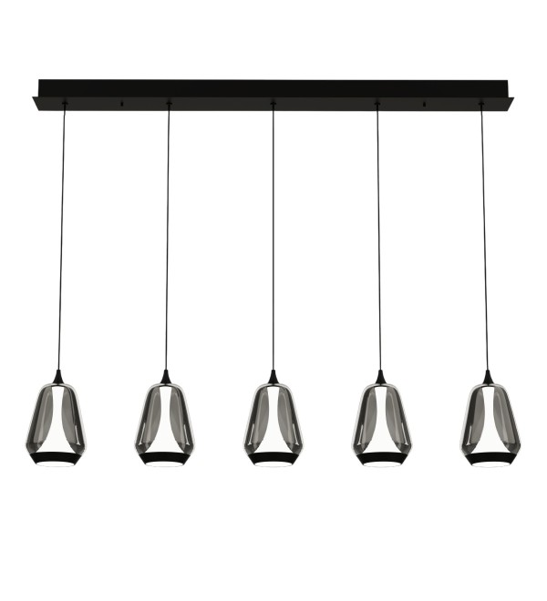 Подвесной светильник Delight Collection MD24001011-5B black/smoky