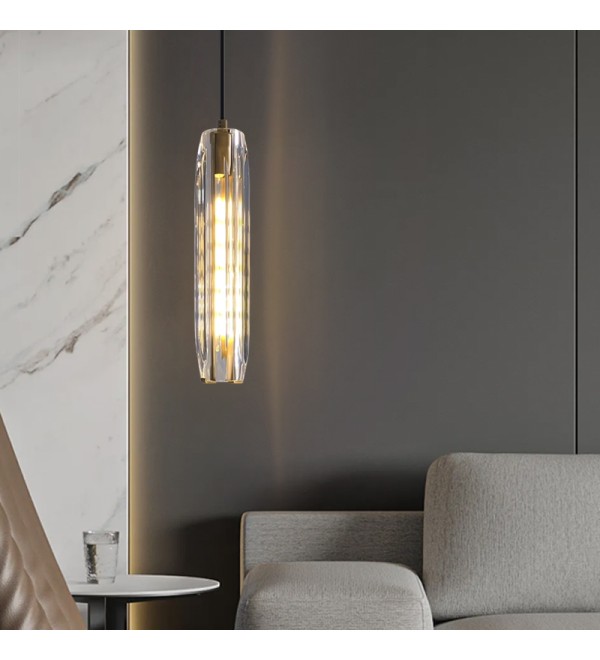 Подвесной светильник Delight Collection MT8851-1H bronze/clear