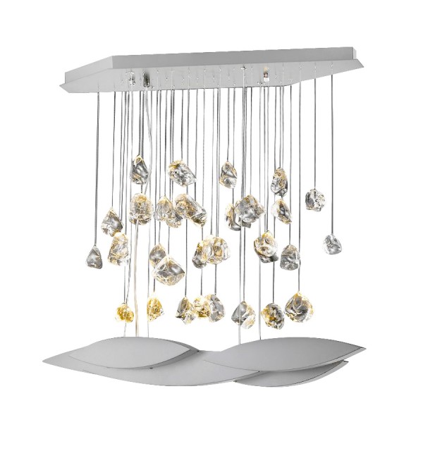 Подвесной светильник Delight Collection Starry Clouds M white