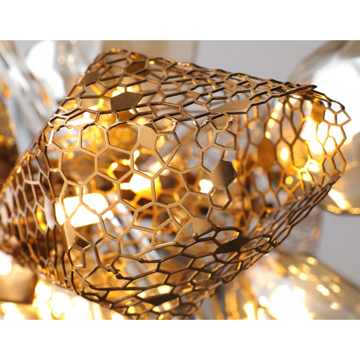 Люстра Delight Collection Britannica 8898P/AL gold/smoky