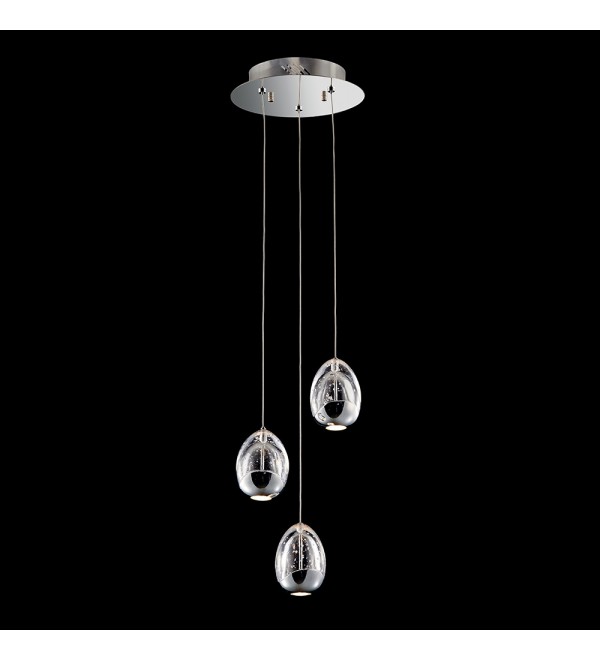 Подвесной светильник Delight Collection Terrene MD13003023-3A chrome