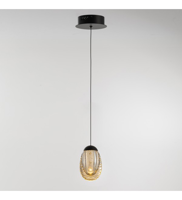 Подвесной светильник Delight Collection MD25090022-1A matt black/champagne