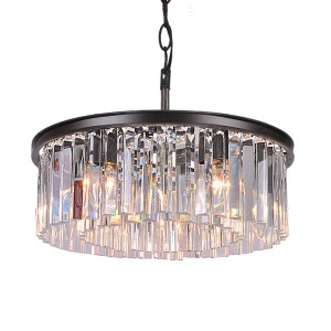 Люстра Delight Collection Odeon 6B/P black/clear