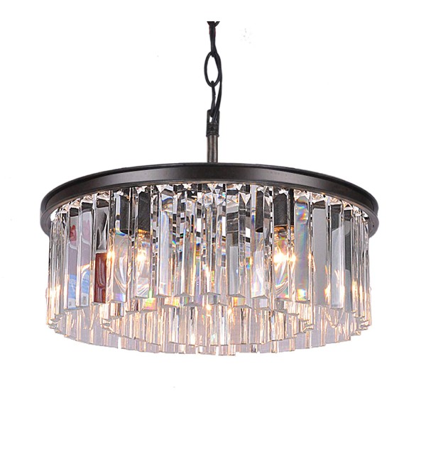 Люстра Delight Collection Odeon 6B/P black/clear